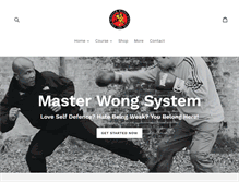 Tablet Screenshot of masterwongsystem.com